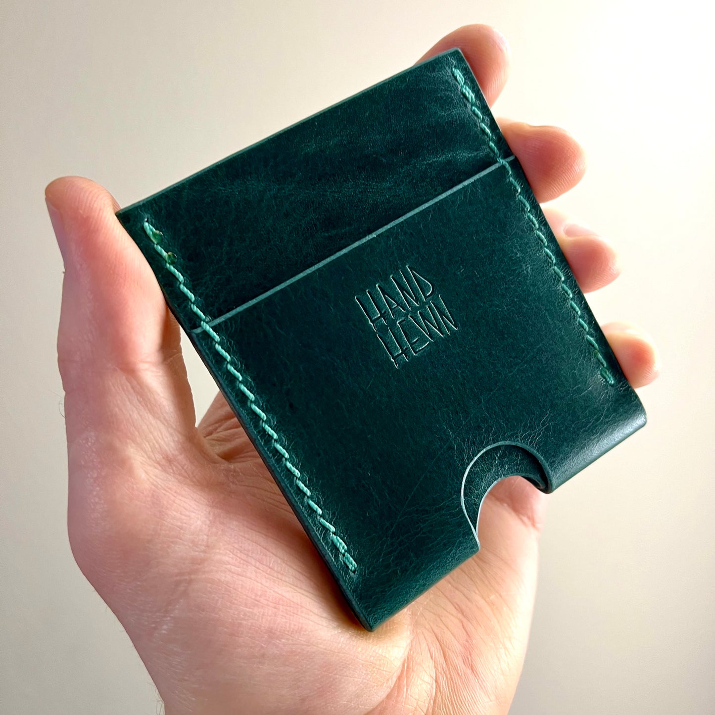 Tadpole V2.0 Card Slip - Aqua/Seafoam