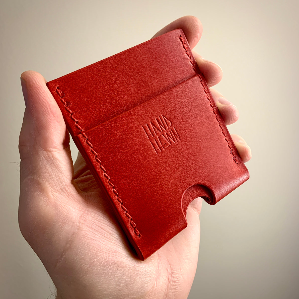 Tadpole V2.0 Card Slip - Red/Red