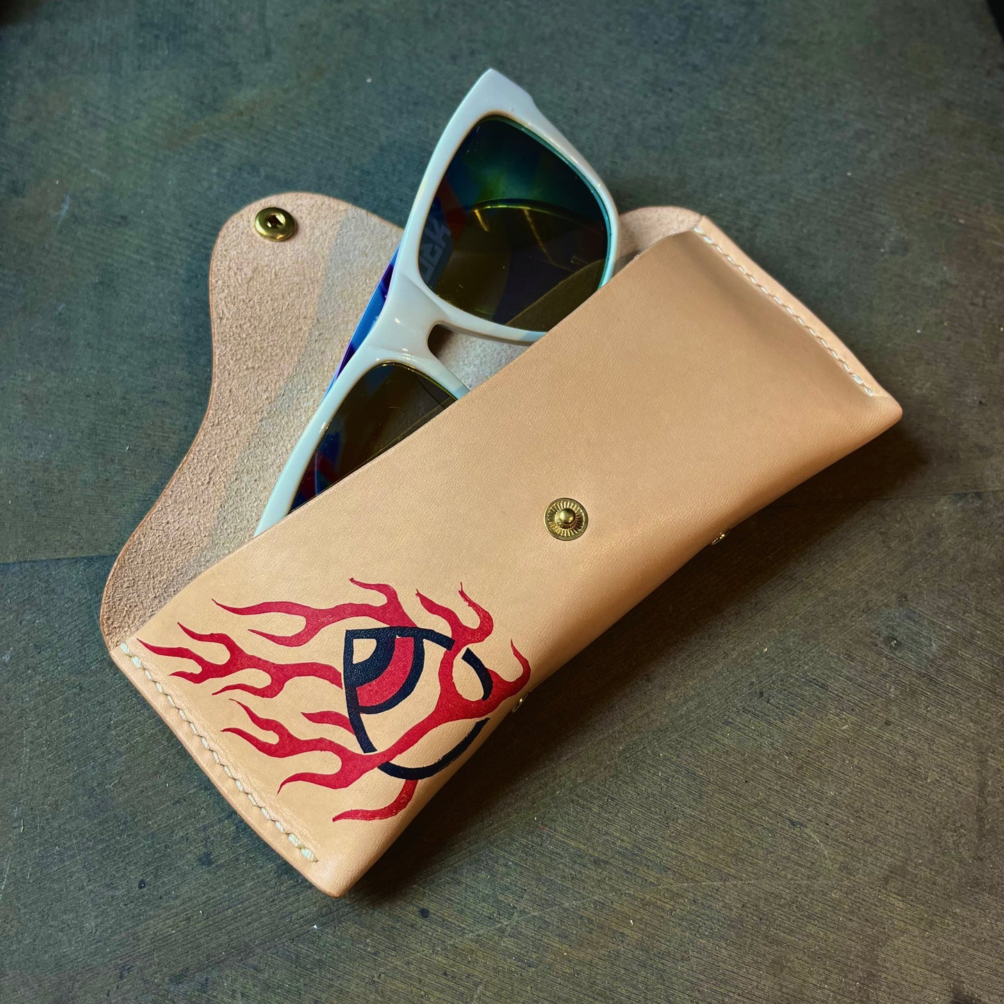 Glasses Case - Flaming Hoju