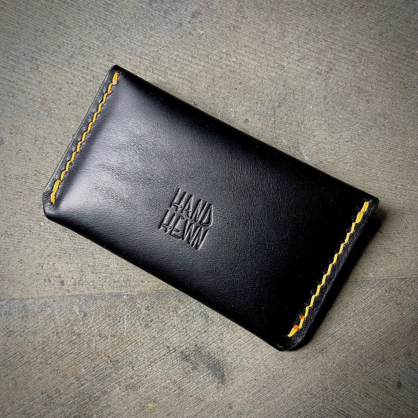 Roscoe Wallet - Black/Yellow