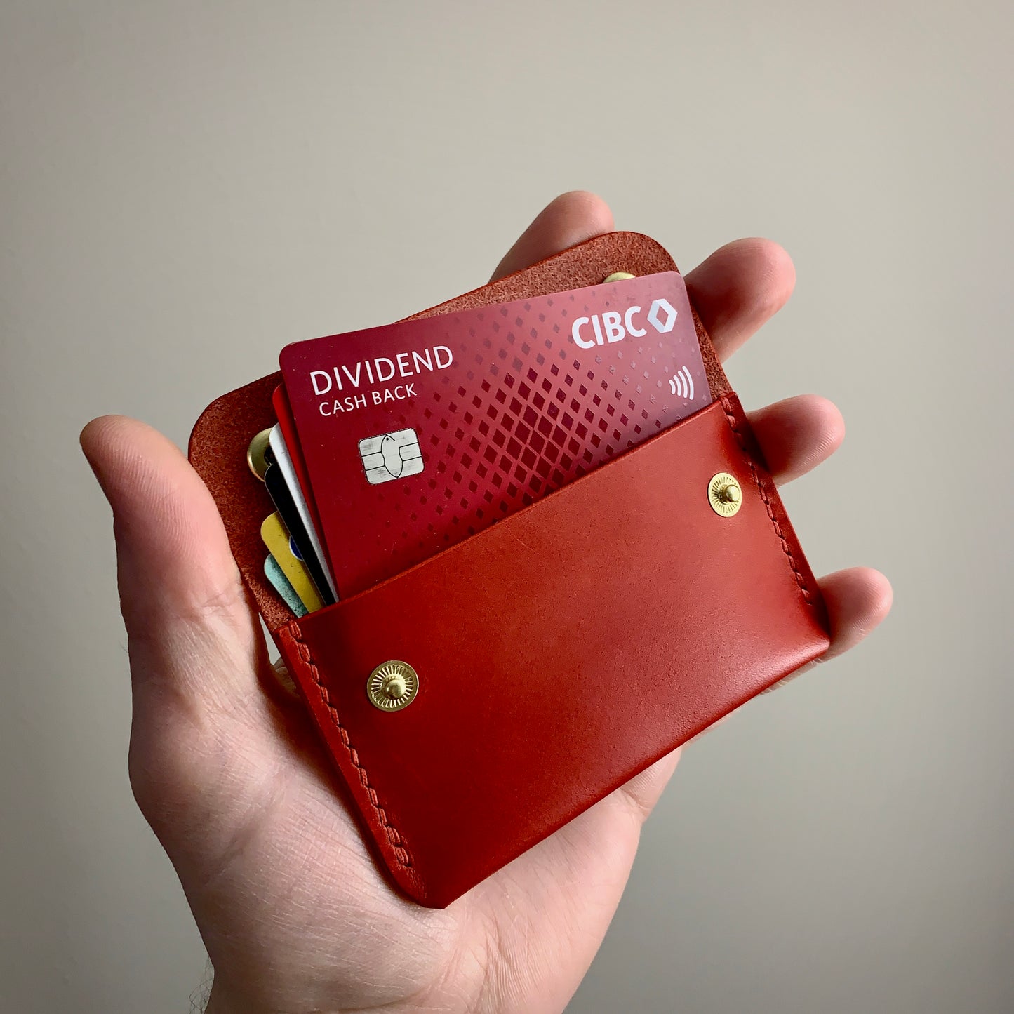 Roscoe Wallet - Red/Red