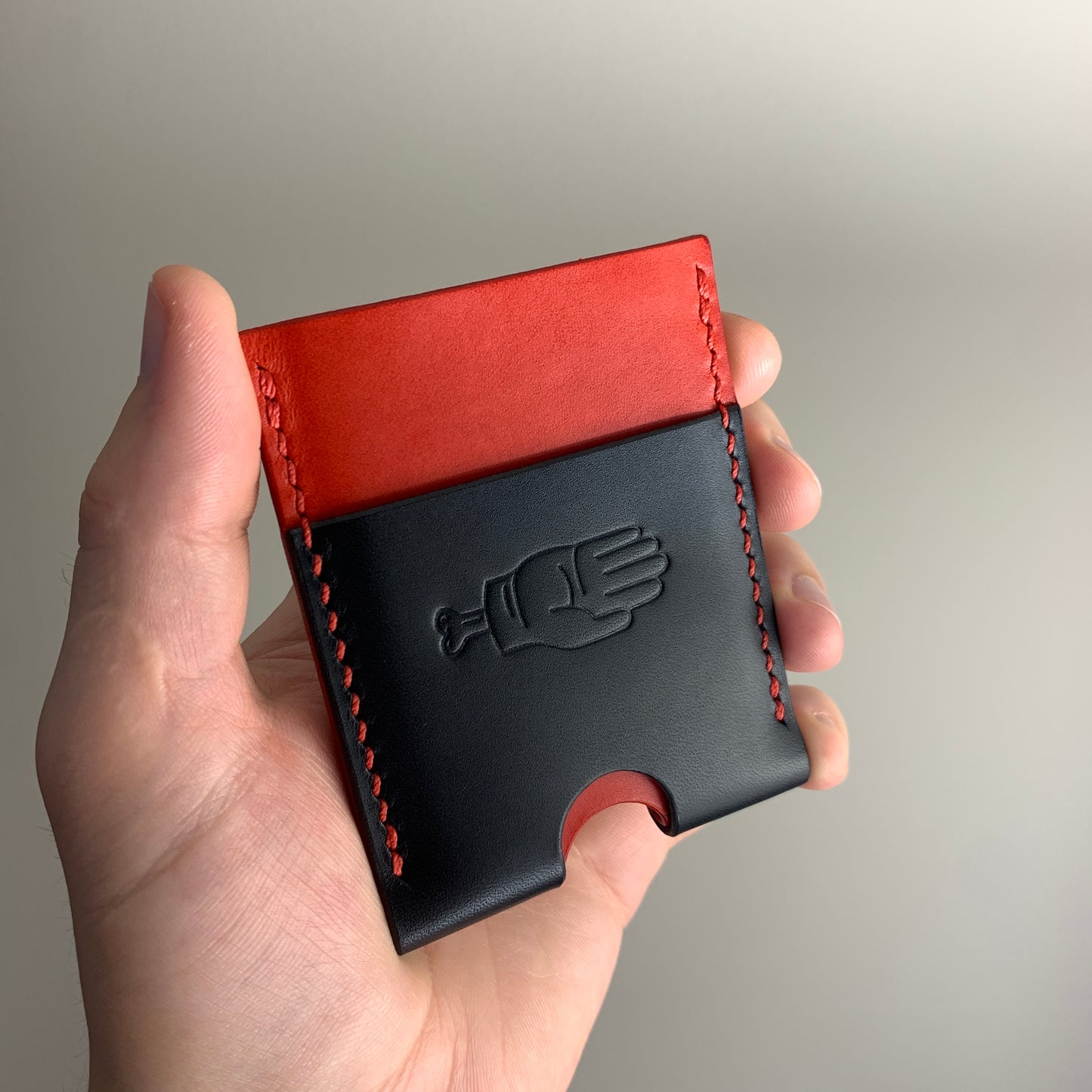 Tadpole V2.0 Card Slip - Red/Black