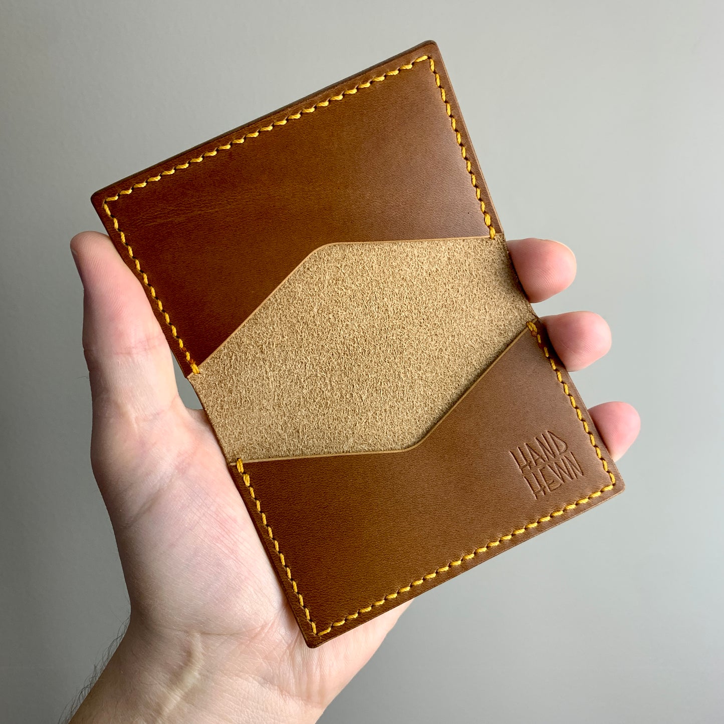 Runt Bi-Fold - Brown/Yellow