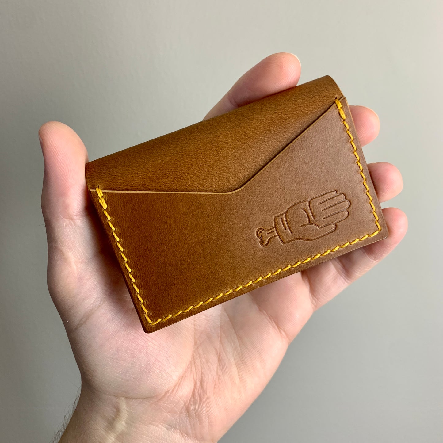 Runt Bi-Fold - Brown/Yellow