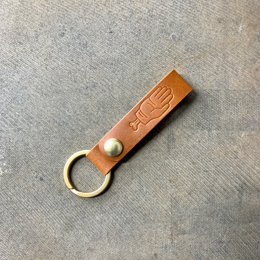 Snap Loop Key Fob - Brown