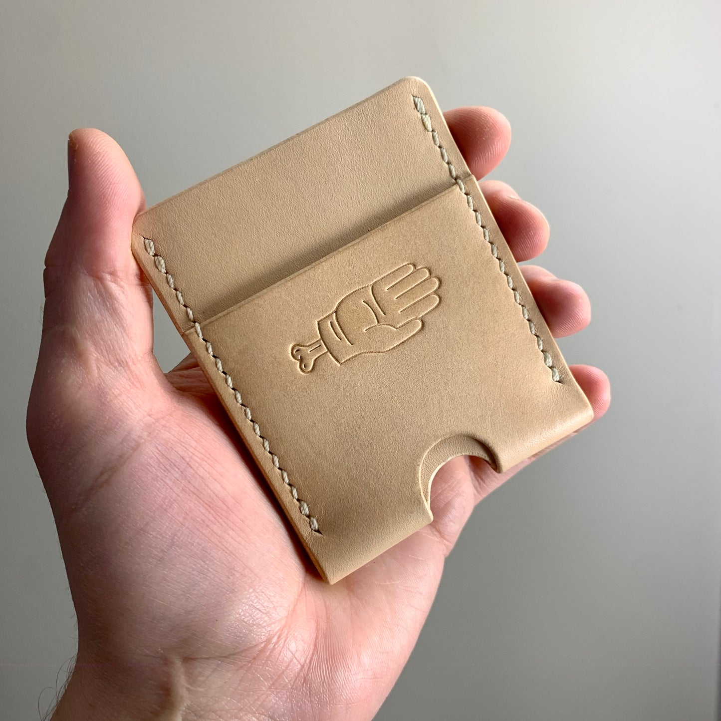 Tadpole V2.0 Card Slip - Natural/White