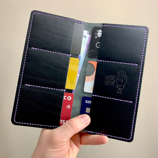 Joyrider 6 Wallet - Black/Purple