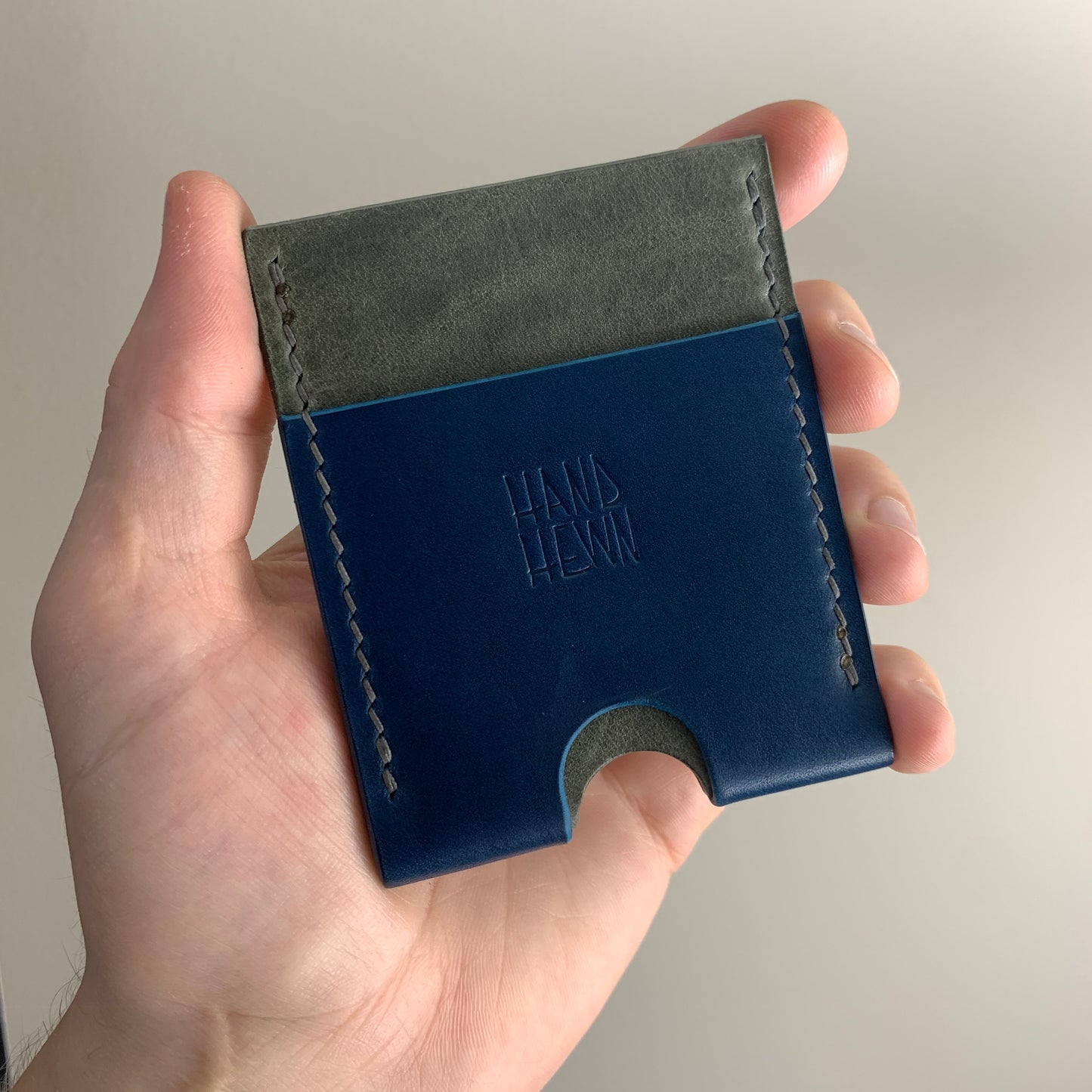 Tadpole V2.0 Card Slip - Navy/Grey