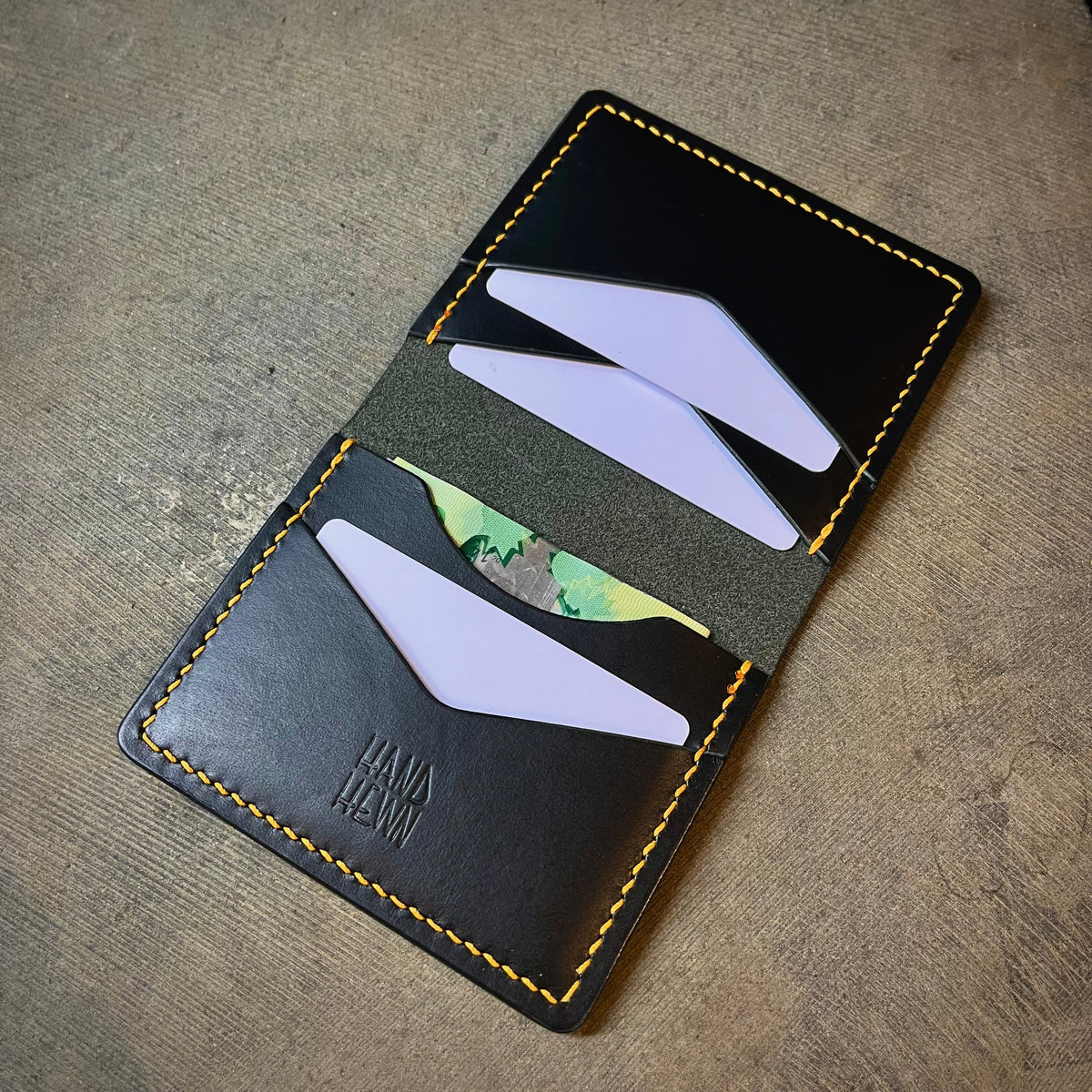 Slabside Bi-Fold - Black/Yellow