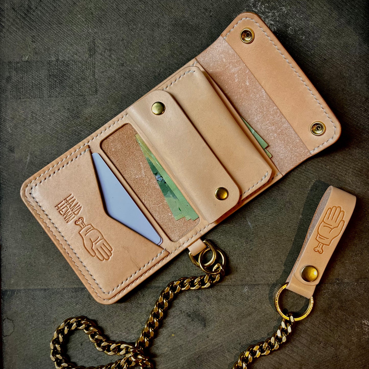 Mini Moto Wallet - Speed Skull