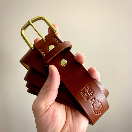 Gussy Belt - Brown Bridle