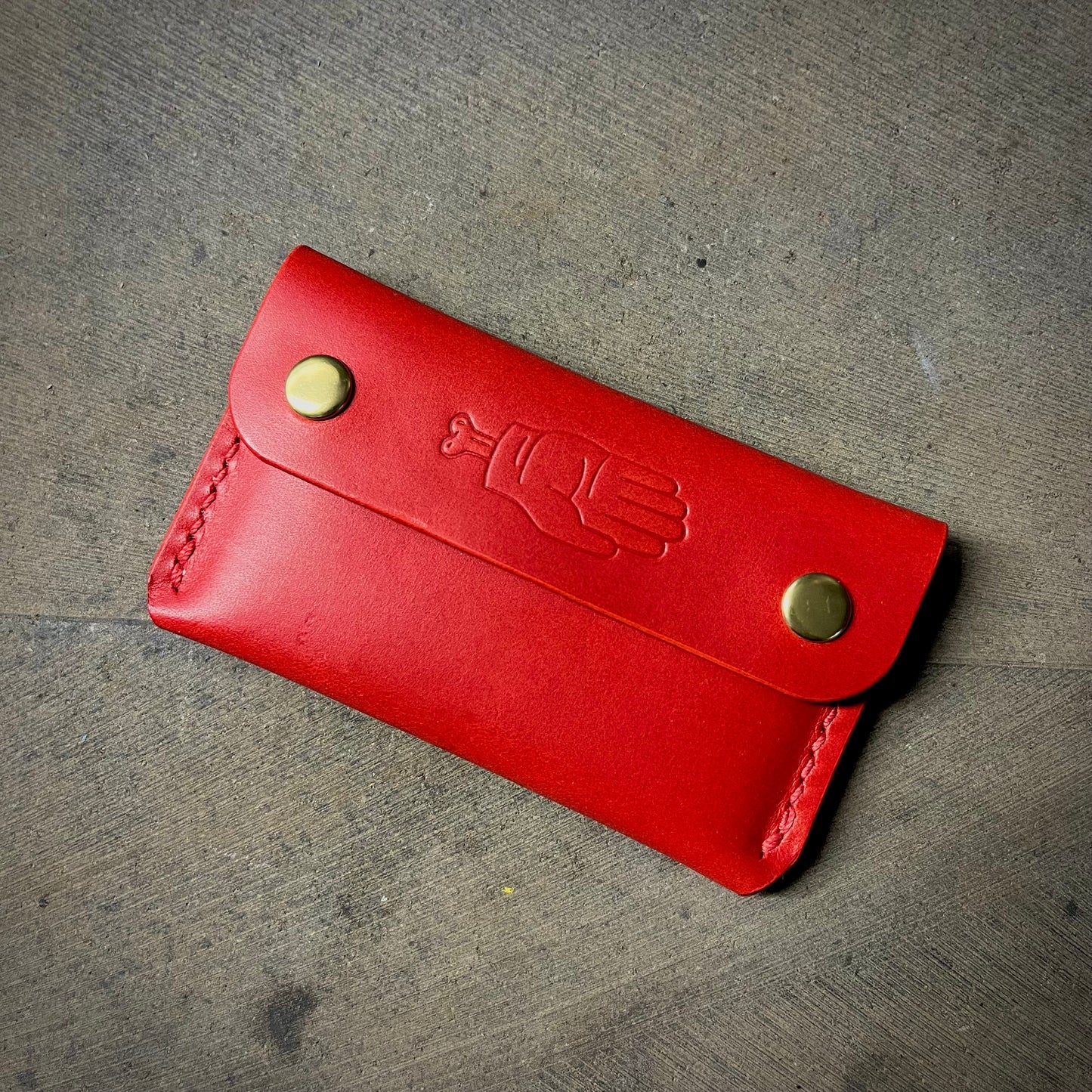 Roscoe Wallet - Red/Red