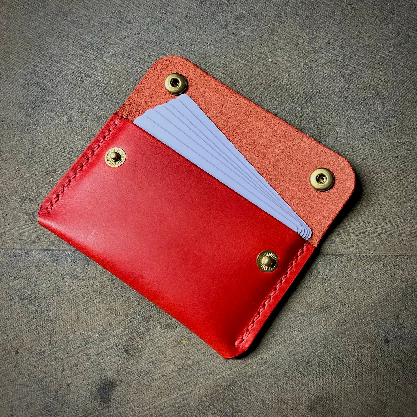 Roscoe Wallet - Red/Red