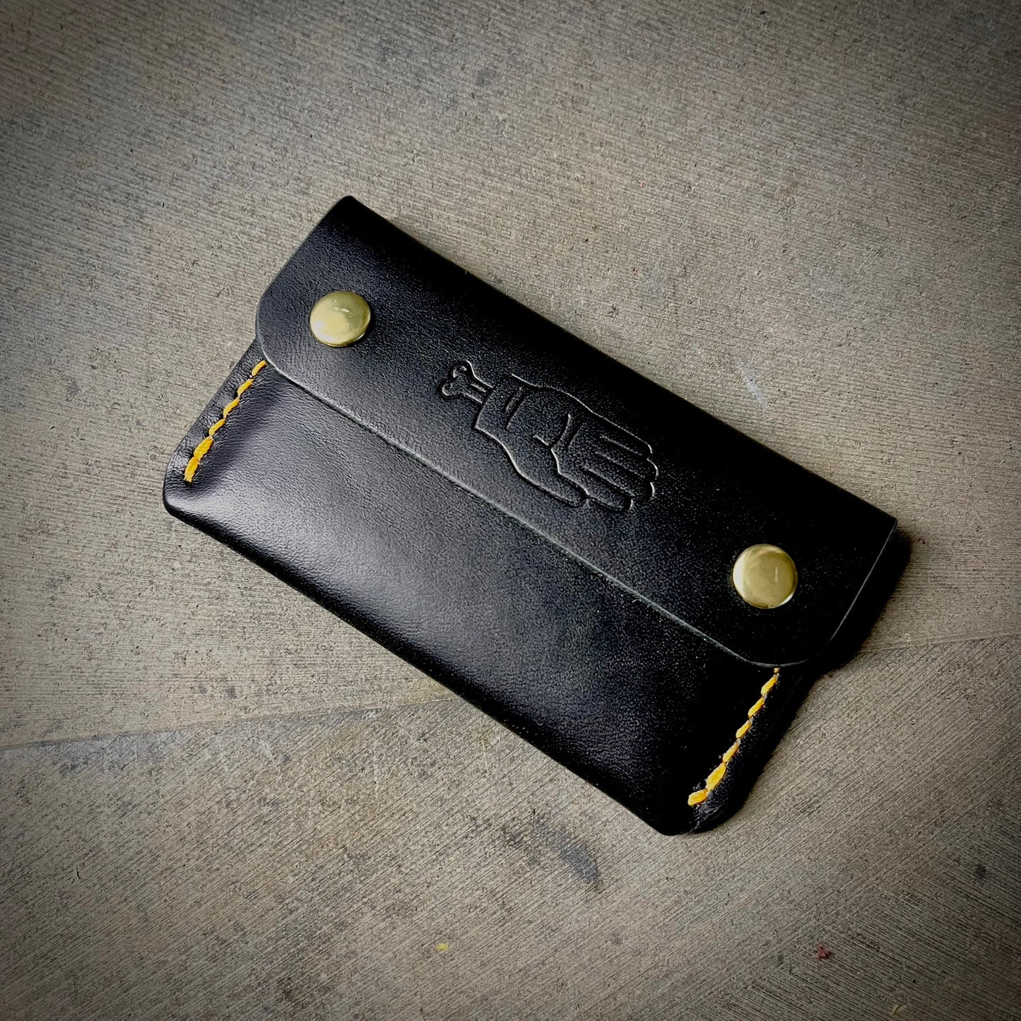 Roscoe Wallet - Black/Yellow