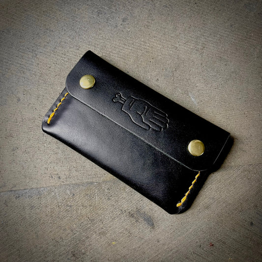 Roscoe Wallet - Black/Yellow