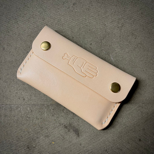Roscoe Wallet - Natural/White