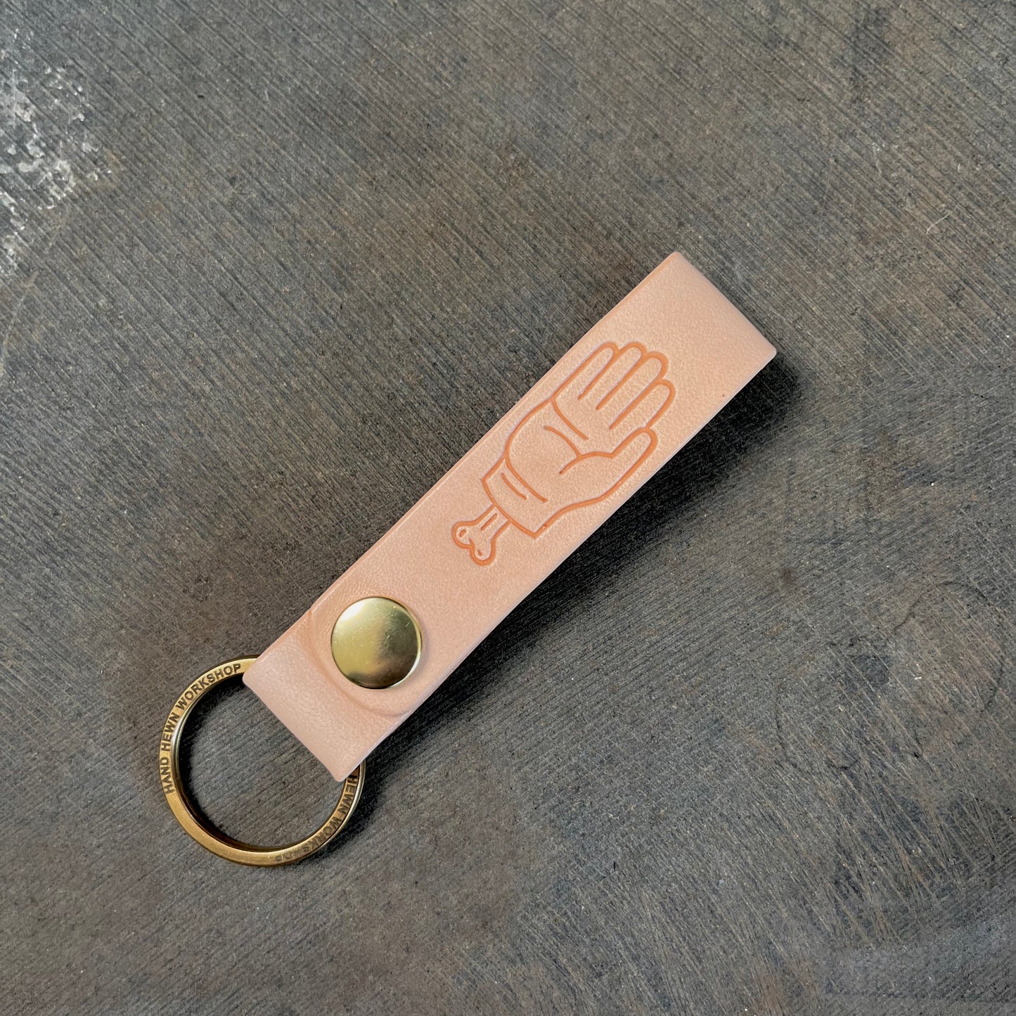 Snap Loop Key Fob - Natural