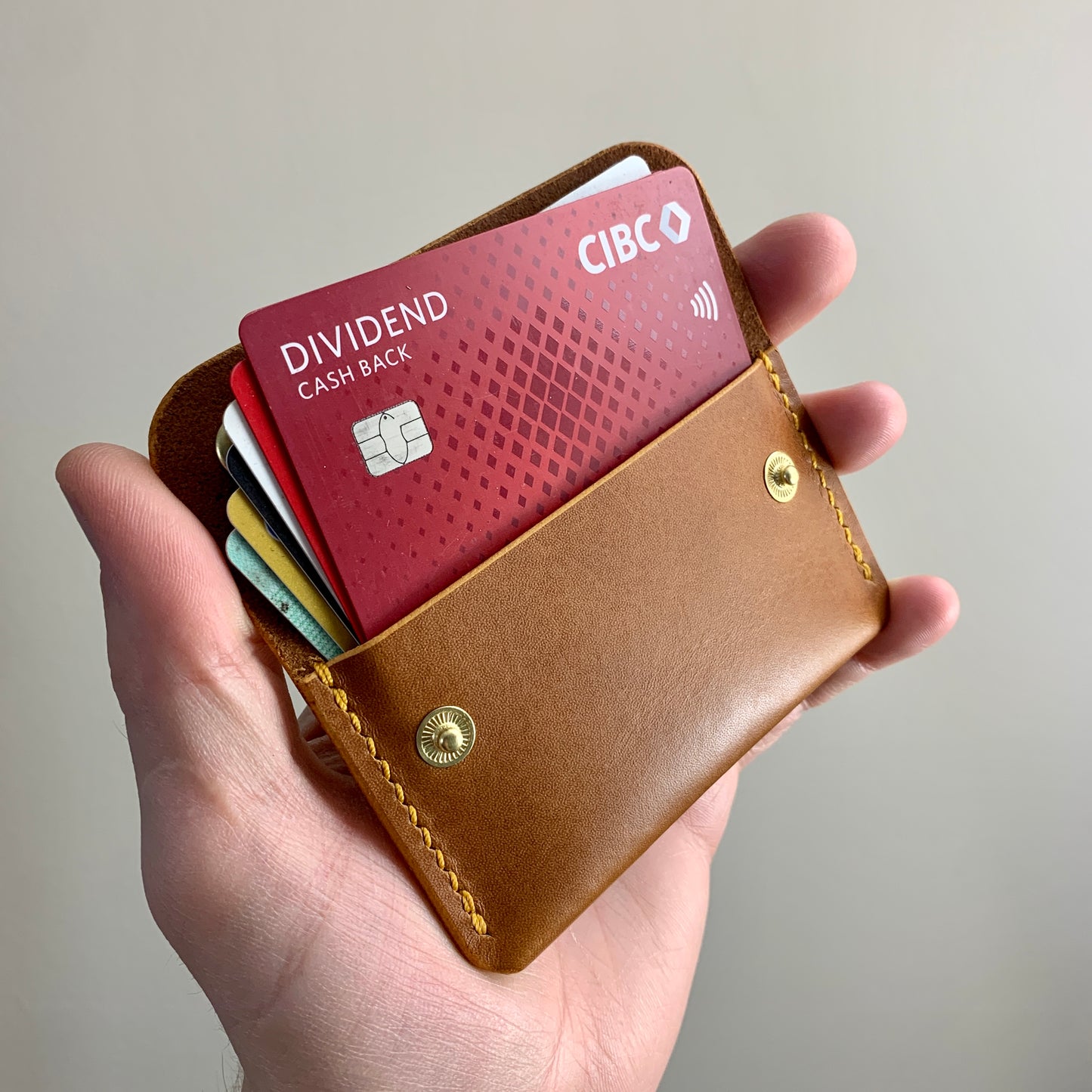 Roscoe Wallet - Brown/Yellow