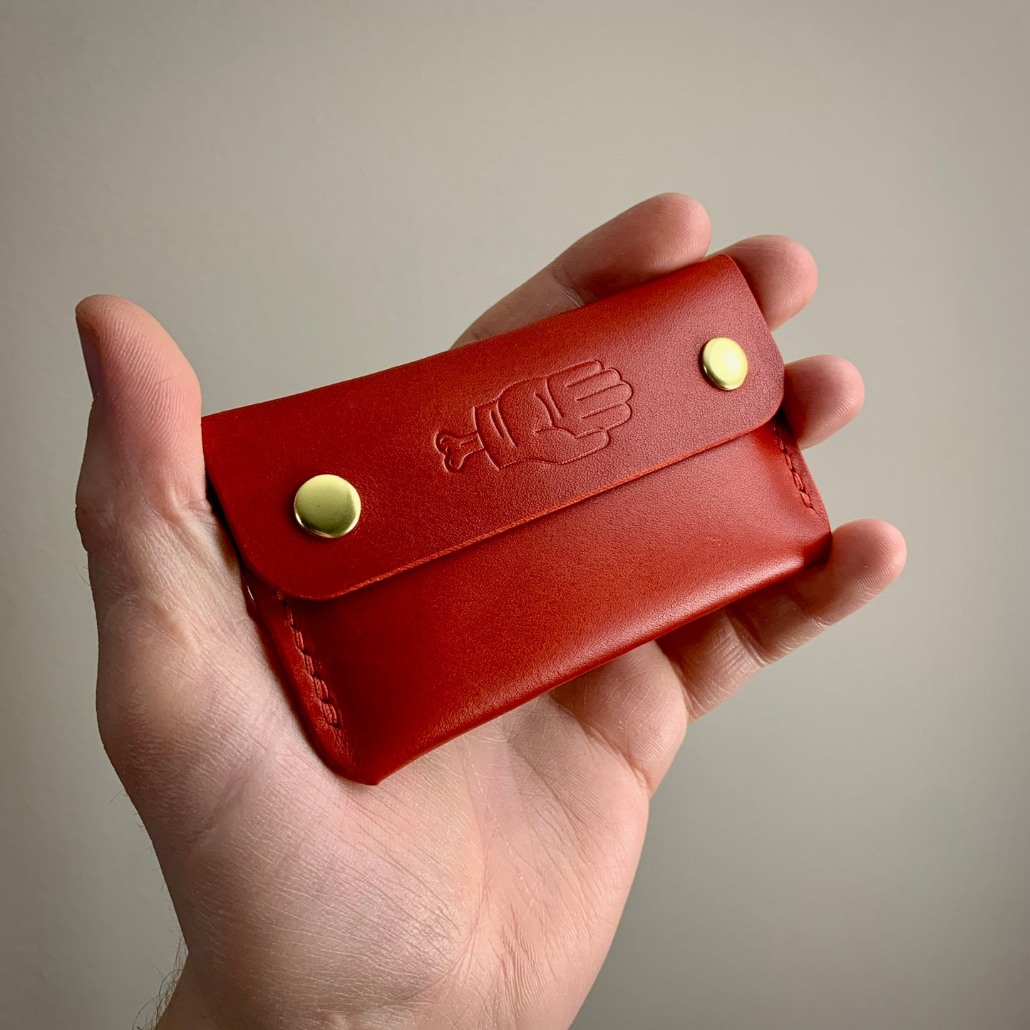 Roscoe Wallet - Red/Red